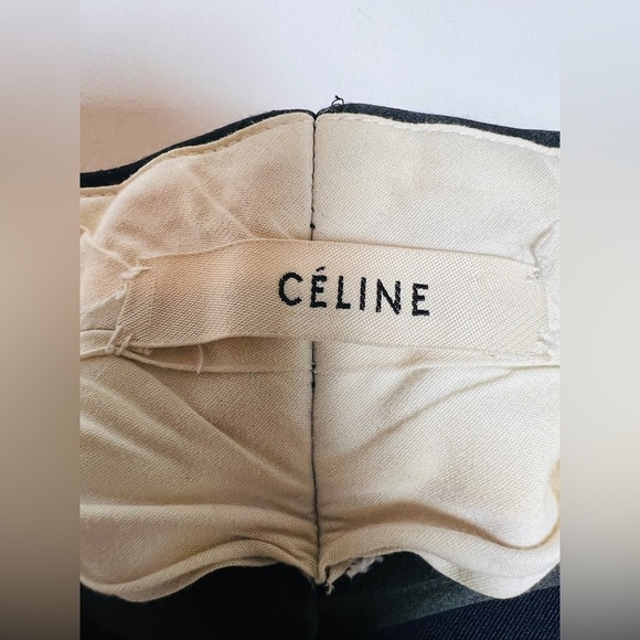 Celine Blue Tuxedo Trousers 42 - Picture 4 of 9